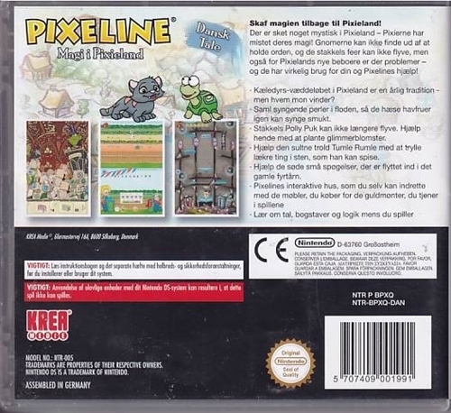 Pixeline - Magi i Pixieland - Nintendo DS (B Grade) (Genbrug)
